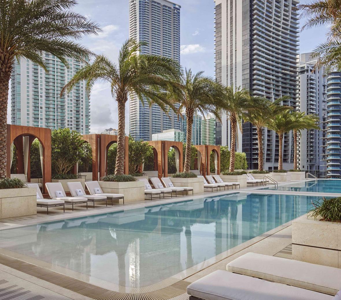 Hotel Sls Lux Brickell Miami Esterno foto